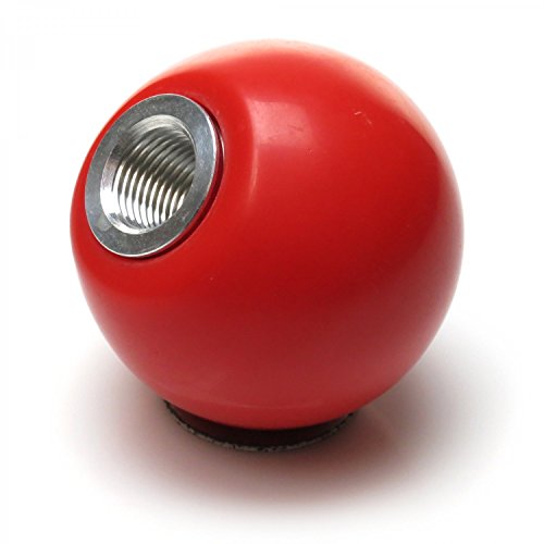 American Shifter 96062 Red Billiard Cue Ball Custom Shift Knob