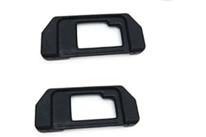 EP-10 Eyepiece Eyecup Viewfinder Eye Cup Replacement for Olympus OM-D E-M10/E-M5 Mark I Silver/Black Mirrorless Digital Camer