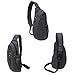 Weekend Shopper Shoulder Sling Bag Mini Backpack Cross Body Bag Crossbody Backpack Chest Bag for Men and Women fit iPad mini 7.9 Inch Tablet bag