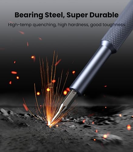 AXTH 25-in-1 [Bearing Steel] Precision Screwdriver Set, Small Screwdriver Professional Magnetic Mini Repair Tool Kit for Phone, Computer, Watch, Laptop, Macbook, Game Console, Eyeglass, Electronic