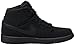 Nike Men's Air Jordan 1 Retro Mid Basketball Shoe Black/White-Black Size 10