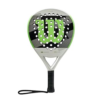 Wilson Blade RKT Pala Pádel, Unisex Adulto, White/Green, Talla Única