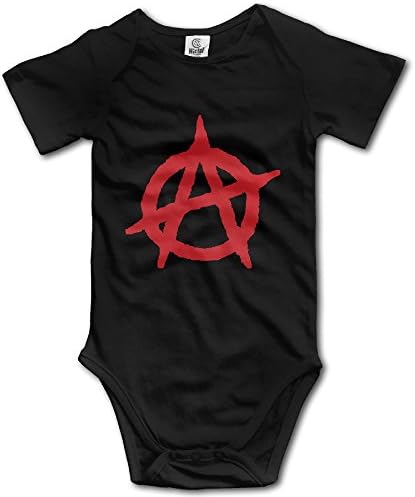 Anarchy Symbol Circle-A Logo Unisex Baby Onesies