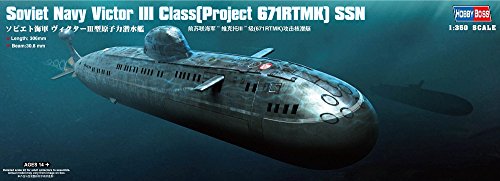 Hobby Boss Victor III Class (Project 671RTMK) SSN Boat Model Building Kit