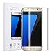 Galaxy S7 Edge Screen Protector (Tempered Glass), Fastbee 3D Curved Full Coverage with Anti - Scratch and Anti - Fingerprint for Samsung Galaxy S7 Edge