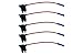 ABN 12V 15A Fuse Kit - 5 Pack ATO Blade Fuses with Adapter