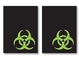 100 Iconic Biohazard Deck Protectors Legion Supplies Art Printed Sleeves 2-Packs - Standard Magic the Gathering Size