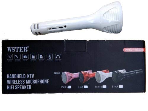 wireless microphone hifi speaker ws 1698
