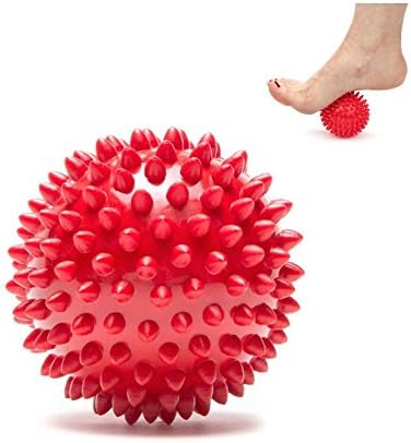 TianJi Massage Balls With Never Bend Spiky for Deep Tissue Trigger Point to Massager Shoulder and Neck,Back,Foot, Plantar Fasciitis All Over Body Deep Tissue Muscle Therapy