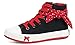 Zoe's Girl's High Top Bowknot Canvas Shoes Casual Sneakers Comfort Board Shoes