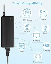 Aclorol 5V 10A 50W Power Supply 100V-240V AC to DC