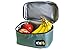 C&H Cooler Bag: Insulated Bag For Adults, Lunch Box, (Set Of 2 Size-6L And 5L) Large & Small Traveling Tote Bags With Carrying Handle, Steel Zipper, Unisex For Men & Women (gray)