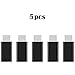 A-store 5 x USB 3.1 Type-C Male to Micro USB Female Converter USB-C Adapter Type, Compatible for Macbook Pro Nokia N1 Tablet, Chromebook Pixel 2015, MSI Gaming Notebooks and 12