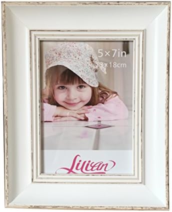 Intco Lilian PC White Photo Frames(8 x 10in), Choose PS Polymer Material Environmental Protection(3175-C2T-i)