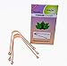 Wonder Care - 100% Copper Tongue Scraper Tongue cleaner Ayurvedic for Optimal Oral Hygiene (3 Pieces)