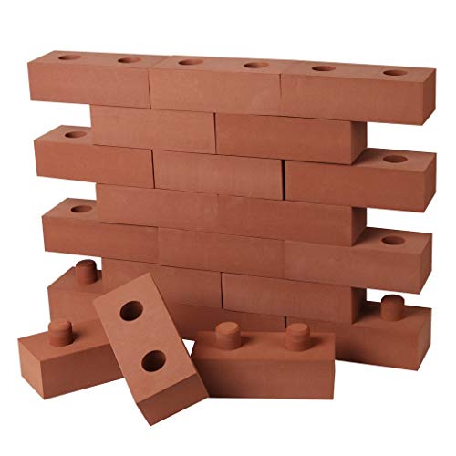 Buy Build Me Stem Brick Building Blocks For Kids 25 Piece Foam Block