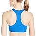 adidas Women's Performance Techfit Molded Cup Bra, Shock Blue/Matte Silver, Small