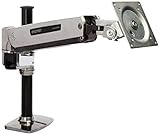 Ergotron - LX HD Sit-Stand Desk Arm - 33-Inch Extension, Polished Aluminum