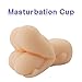 BigBanana 3D Realistic Male Masturbator Vagina Pocket Pussy Masturbation Adult Sex Toys for Men (Flesh)