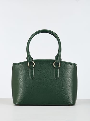 Fargo Valiant Handbag for Women | Premium Vegan Leather with RFID Pockets, YKK Zip Closure, Stylish Everyday Office & Casual Bag | Functional, Elegant & Made in India (Green) 4