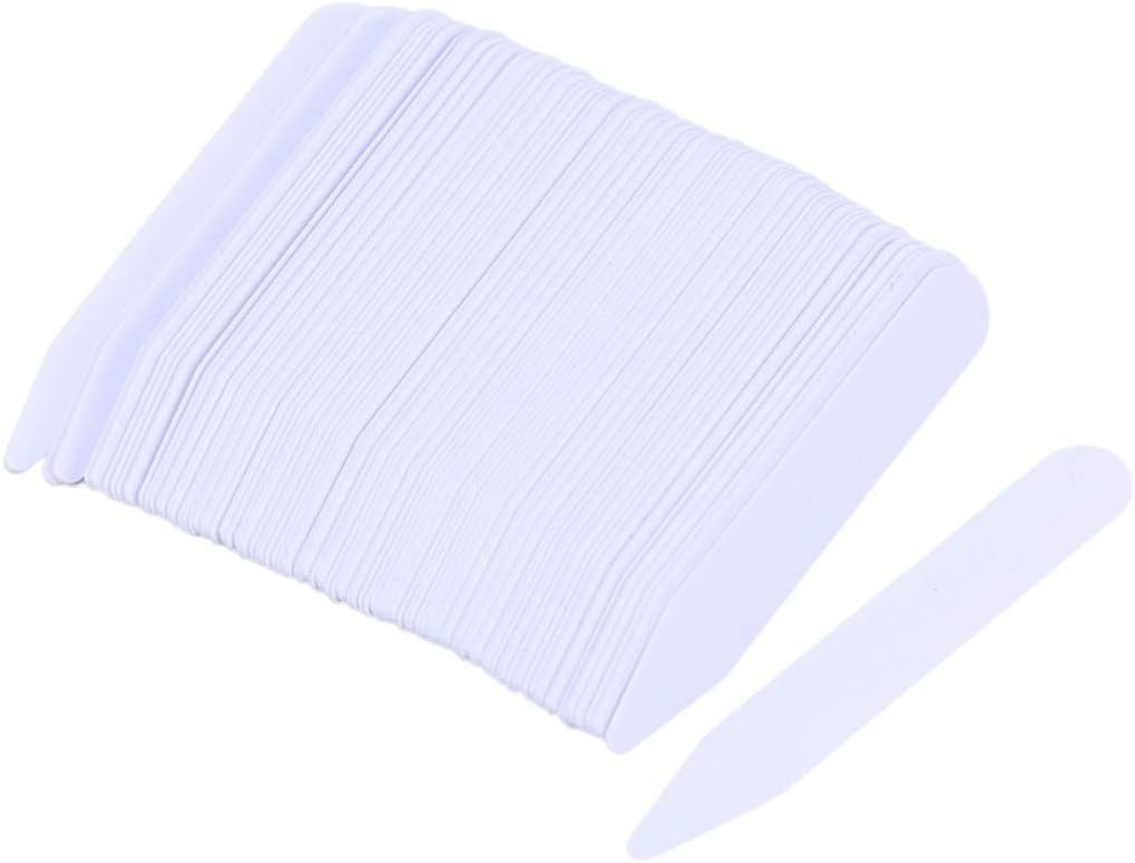 WINOMO 200pcs 3 Sizes Dress Collar Stays Collar Bones Dress Shirt Collar Support Collar Stiffeners Collar Inserts Collar Stay Holder for Shirt Dressing