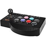 MoPei PXN Arcade Fight Stick, USB Wired Fighting Joystick Game Controller for PS4 / PS3 / Xbox One / PC Fighting Games