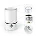 WSTA Desktop Air Purifier,Air Ionizer,Portable Air Purifier,True HEPA Air Cleaner Remove Cigarette Smoke,Dust,Pollen,Bad Odors with 5V USB Cable and 110V AC Adaptor (White)