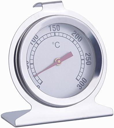 Stainless Steel Oven Thermometer Kitchen Cooking Meat Tool 300°C New