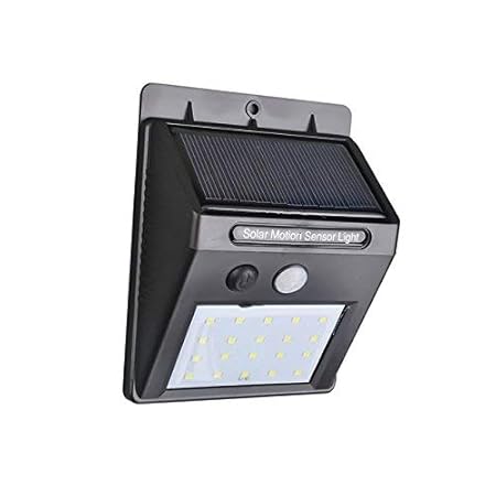 Cratos 25 LED Solar Motion Sensor Wall Light