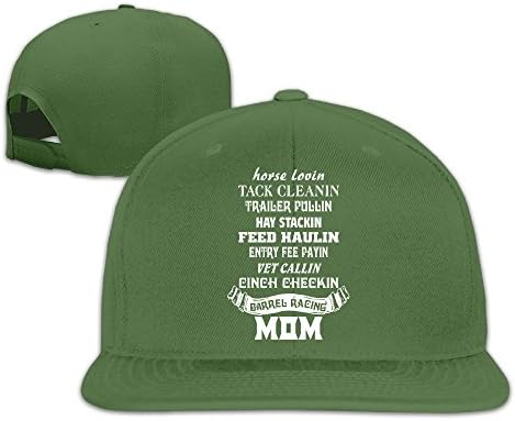 Barrel Racer Mother Mom Barrel Racing Men Unisex Baseball Hats Embroidery