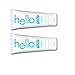 Oral Care hello Toothpaste,all Natural 2 Pack 4.2 oz each (Sweet Mint)