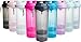 Smartshake SLIM, 17 oz Shaker Cup, Black (Packaging May Vary)