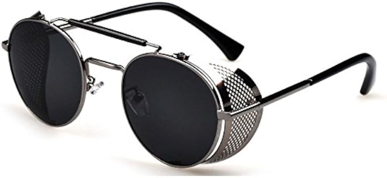 mens round sunglasses uk