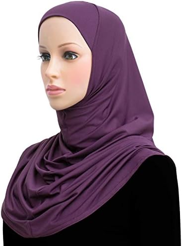 Amira Hijab 1 piece Long Lycra Khatib Headscarf