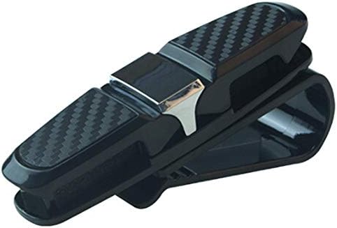 Alivier 1pcs Glasses Holders for Car Sun Visor Sunglasses Eyeglasses Mount with Ticket Card Clip