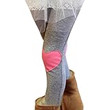 Shouhengda Baby Girls Cotton Full Ankle Length Leggings Slim Tight Pant 2-7Years