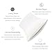 WonderHome Cooling Pillowcase for Hair Skin Deeper Sleep, Luxury Tencel + Bamboo Rayon, Silky-Soft Lightweight Standard Satin Pillow Case, Anti-Bacteria, Hypoallergenic, Natural Ivory, 20