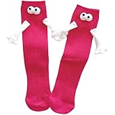 OurSuperDeals Crazy Silly Holding Hands Socks for Kids Friends Teens Girls Boys Cool Funny Christmas Gifts Stocking Stuffers
