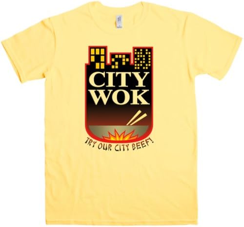Mens T Shirt - City Wok - 8Ball Originals Tees