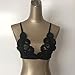 LOVELYIVA Women Sexy Camisole Vest Bandage Ultrathin Push up Bra Crop Top Lingerie Bustiers (small, Black)