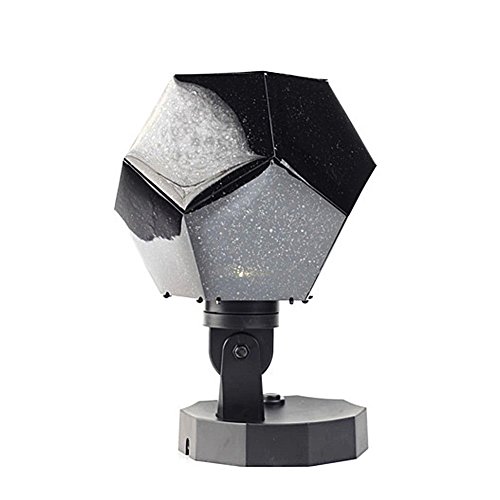 Night Light ,NNDA CO Star Astro Sky Projection Cosmos Night Light Projector 12 romantic constellation ,Plastic + Electronics,1Pc(Black)
