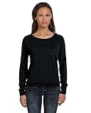 Alternative Women's Slouchy Pullover Shirt, -eco true black, Large