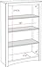 PREPAC Oak 4-shelf Bookcase