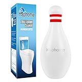 Haphome 1554 New Generation Toilet Bowl Cleaner！Natural Antibacterial Disinfectant Scrub-Free Automatic Bathroom and Tank Cleaning System Bleach, m, White