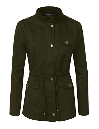 J. LOVNY Womens Military Anorak Jacket in Various Styles