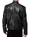 The Leather Factory Men's SWORD Genuine Lambskin Leather Biker Jacket