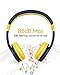 EasySMX Kids Headphones, Over-Ear Headsets with 85dB Volume Limited, Kids-Friendly and Safe for Children, 3.5mm Audio Jack, Special Lovely Gifts for Boys and Girls (Blue)