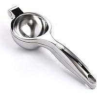 Manual Lemon Squeezer Metal. Lemon Juicer Handheld. Large Citrus Juicer Hand Press Heavy Duty