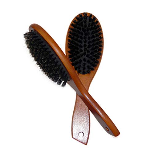 Beauty Show Natural Boar Bristle Hairbrush Massage Comb Anti