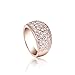 Fashion Plaza Women Jewelry Cubic Zirconia Wedding Engagement Ring R304